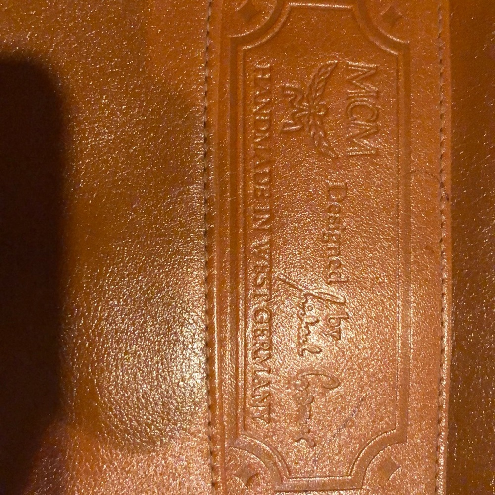 Authentic Leather MCM Brief Case/Document Holder! - Picture 10 of 14